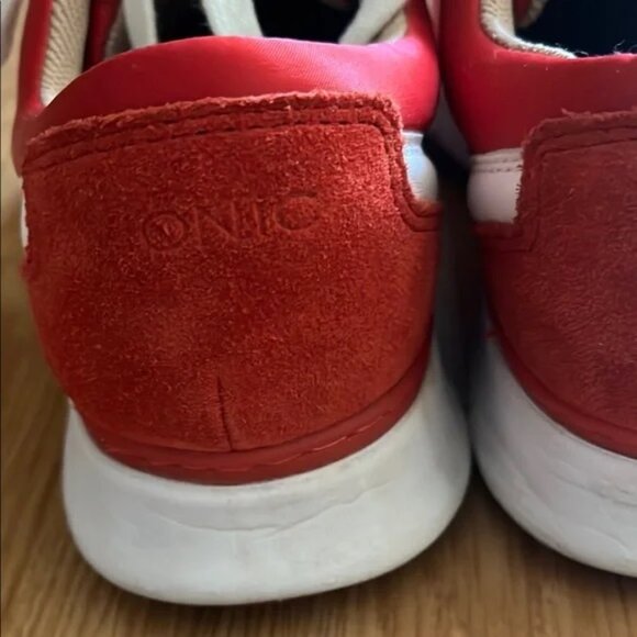 Vionic Red and White Sneakers - Picture 10 of 16